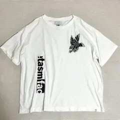FACETASM ファセッタズム プリント刺繍白Tシャツ オーバーサイズ 5