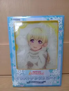 バンドリ　イラストアクリルボード　2022　winter　ver.　白鷺千聖