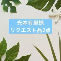 光本有里様リクエスト品2点