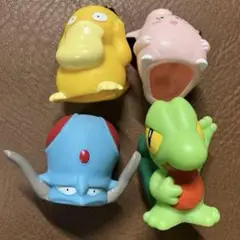 ポケモン　 コダック　ピクシー　メノクラゲ　キモリ 指人形　フィギュア