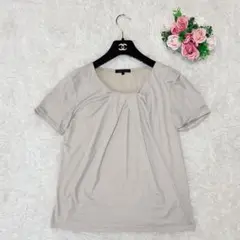 エムエフエディトリアル【L】半袖トップス カットソー 無地　オフィス 通勤