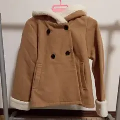 ブラウン Pコート