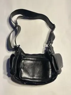 WEGO 黒 ショルダーバッグ