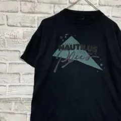 USA製90sヴィンテージTシャツ！シングルステッチ　ブラック半袖古着M22