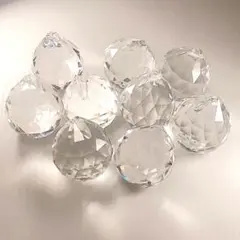 サンキャッチャーガラスボール9個セット