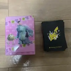 モンスターズインクケースとポケモンカードセット スリーブは使ってません