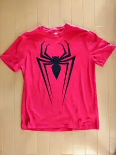 GAP スパイダーマン　半袖　 Tシャツ レッド　赤　М