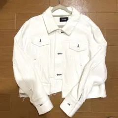 soduk ホワイトデニムジャケット 値下げ可能