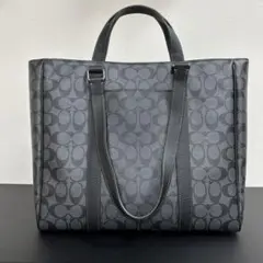 coach ハドソン ダブル ハンドル トート シグネチャー キャンバス