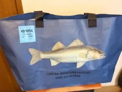【新品】アウトドア エコバッグ 大容量 魚デザイン