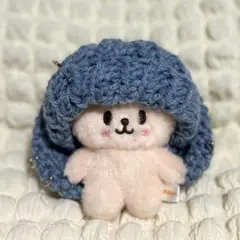 ぬいぐるみ用 たれ耳ニット帽 PuppyM ver.