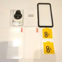 iPhone11用透明保護フィルム 2枚　カメラフィルム2枚