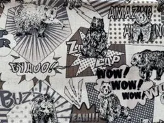 生地・アメコミ風ベアー