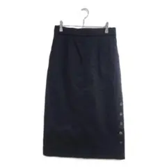 NAUW CLOSET タイトスカート M ネイビー シンプル 上品 美品
