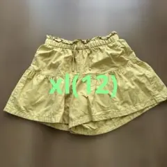 GAP KIDS イエローフレアハーフパンツ XL