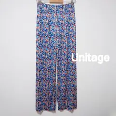 Unitage☆花柄プリーツパンツ