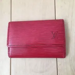 ルイヴィトン エピ レッド 6連キーケース フランス製