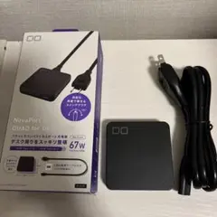 【CIO】NovaPort SLIM QUAD for DESK ブラック