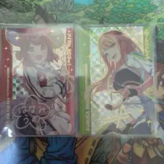 学園アイドルマスター カードダス P プリズム 花海鵜佑芽　紫雲清夏　2点セット