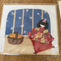 和風切り絵カードセット