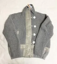 sacaiサカイニットボタンブルゾン