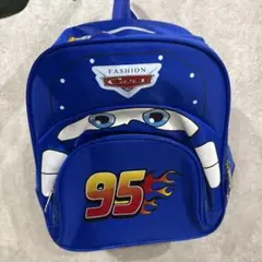 新品 カーズ リュックサック 青