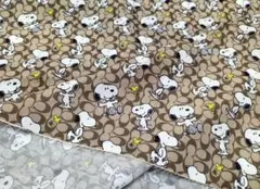 スヌーピー　生地　はぎれ