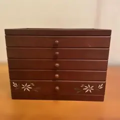 木製　ジュエリーボックス