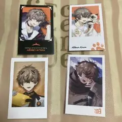 にじさんじ　EN アルバーン・ノックス　チェキ風カード　4枚セット