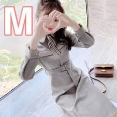 ♠【SALE!!】Aラインハイウエストワンピース Mサイズ
