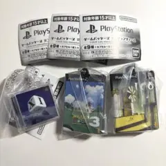 プレイステーション　ゲームパッケージ　ミニチュアチャーム