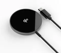 【新品】ar Qi2 15W マグネット式 ワイヤレス充電器 薄型小型USB-C