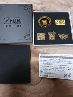 ゼルダの伝説 30周年記念コンサート マスターシート限定グッズ ピンズセット