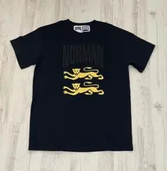 NORMAN ノルマン　ブラック　Tシャツ ライオンプリント　サイズM
