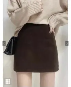 GRL インパン付き台形スカート ac1844