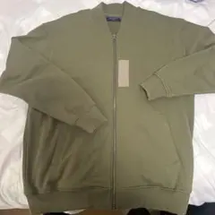 BACK NUMBER オリーブ ジップアップ ブルゾン