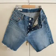 LEVI'S 501　リーバイス　93年　W29　ショート　カットオフ　フリンジ