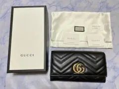 【美品】GUCCI グッチ 財布 ブラック