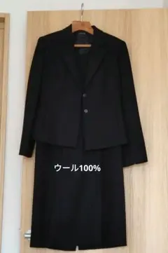 9号　ブラックフォーマル ワンピース　ウール100%