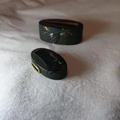 縁頭 日本刀 刀装具 江戸期 在銘