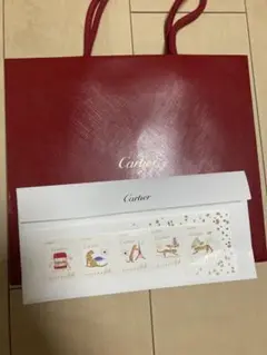 Cartier 紙袋、ノベルティセット