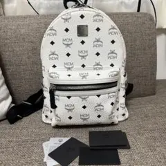 mcm エムシーエム リュック ホワイト