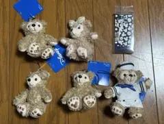 ディズニー プライズ品　ダッフィ　シェリーメイ　ストラップ