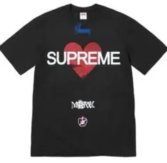 新品未開封 L :SUPREME Announcing Tee 25ss 黒