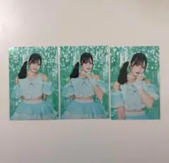 pixel ribbon 橋本恵菜　ブロマイド　3枚セット　まとめ売り