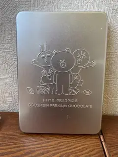 ラインフレンズ　チョコレート缶