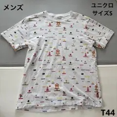 ユニクロ メンズ Sサイズ Tシャツ マリオコラボ