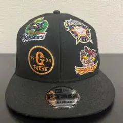 NEW ERA ベースボールキャップ 12球団ペットマーク