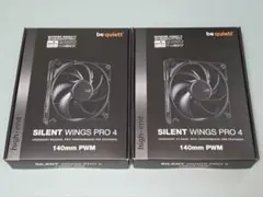 be quiet! SILENT WINGS PRO 4 140mm 2個セット