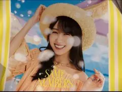 乃木坂46 Same numbers ポスター 賀喜遥香